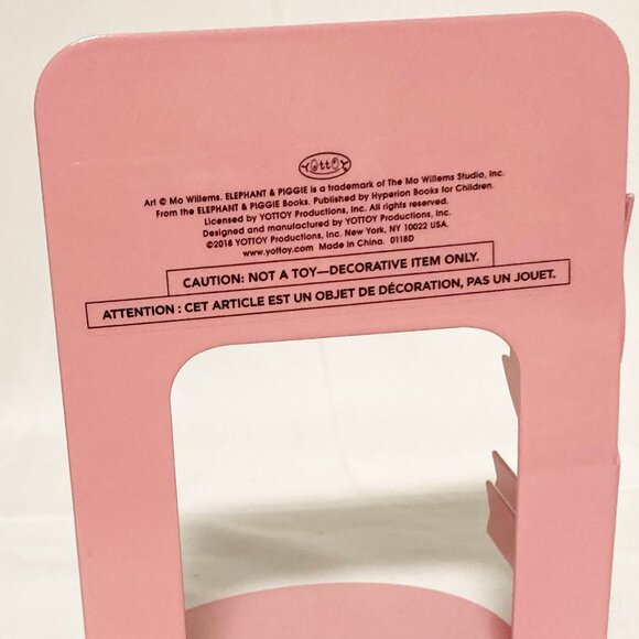 Elephant & Piggie Bookends Blue Pink Mo Willems Childs Decor Kids Display - Picture 9 of 9